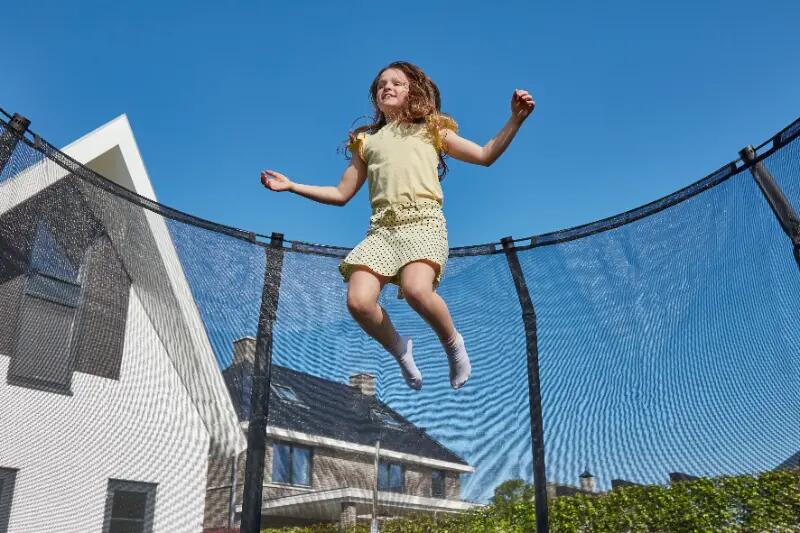 Premium Ground - Inground trampoline - ø396cm - Zwart 8/16