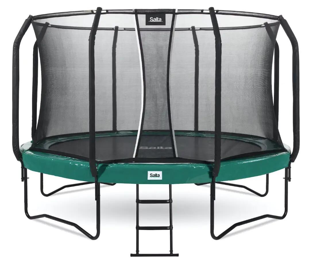 First Class - ø366cm - Rundes Trampolin mit Leiter - Schwarz 13/15