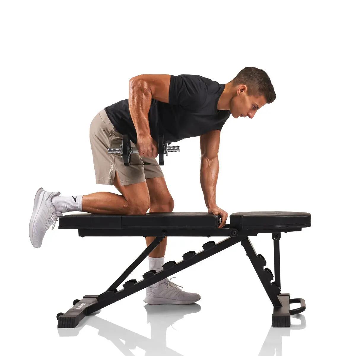 Posilovací lavice HAMMER skládací s negativním sklonem Folding Bench Force 6.0 14/15