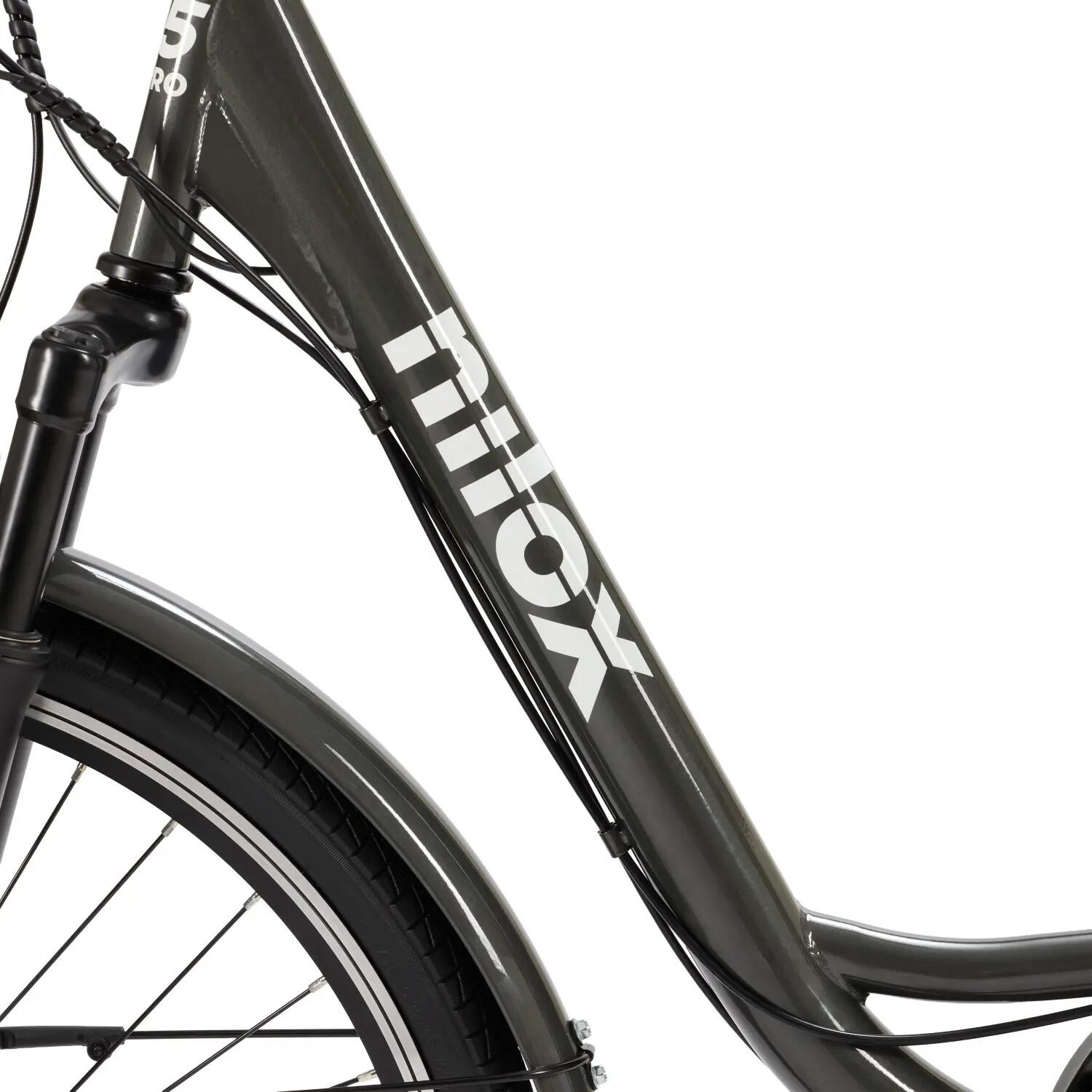 Bicicleta Eléctrica J5 Pro 26" – 65 km – Gris 9/15