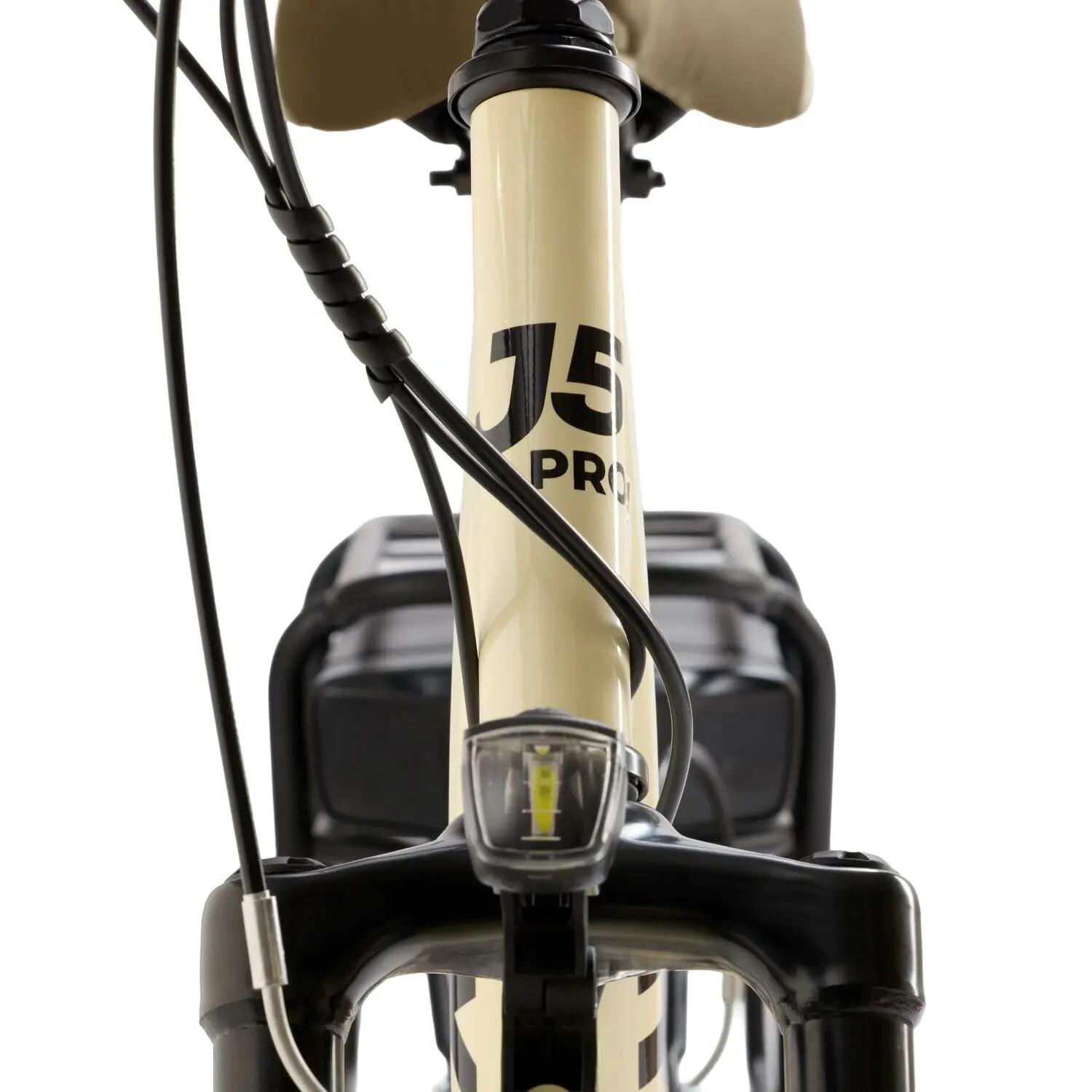 Bicicleta Eléctrica J5 Pro 26" – 65 km – Beige 8/15