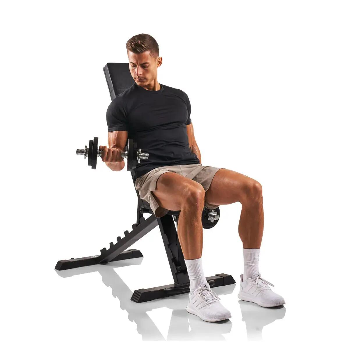 Posilovací lavice HAMMER skládací s negativním sklonem Folding Bench Force 6.0 12/15