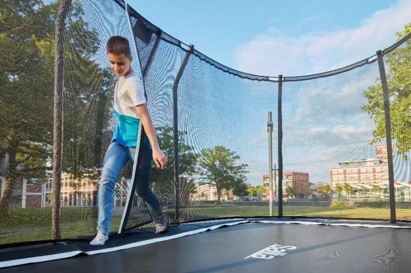 Premium Black Edition - ø251cm - Trampoline met veiligheidsnet - Rond - Zwart 11/16