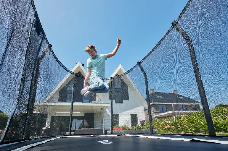 Premium Ground - Inground trampoline - ø396cm - Groen 13/16