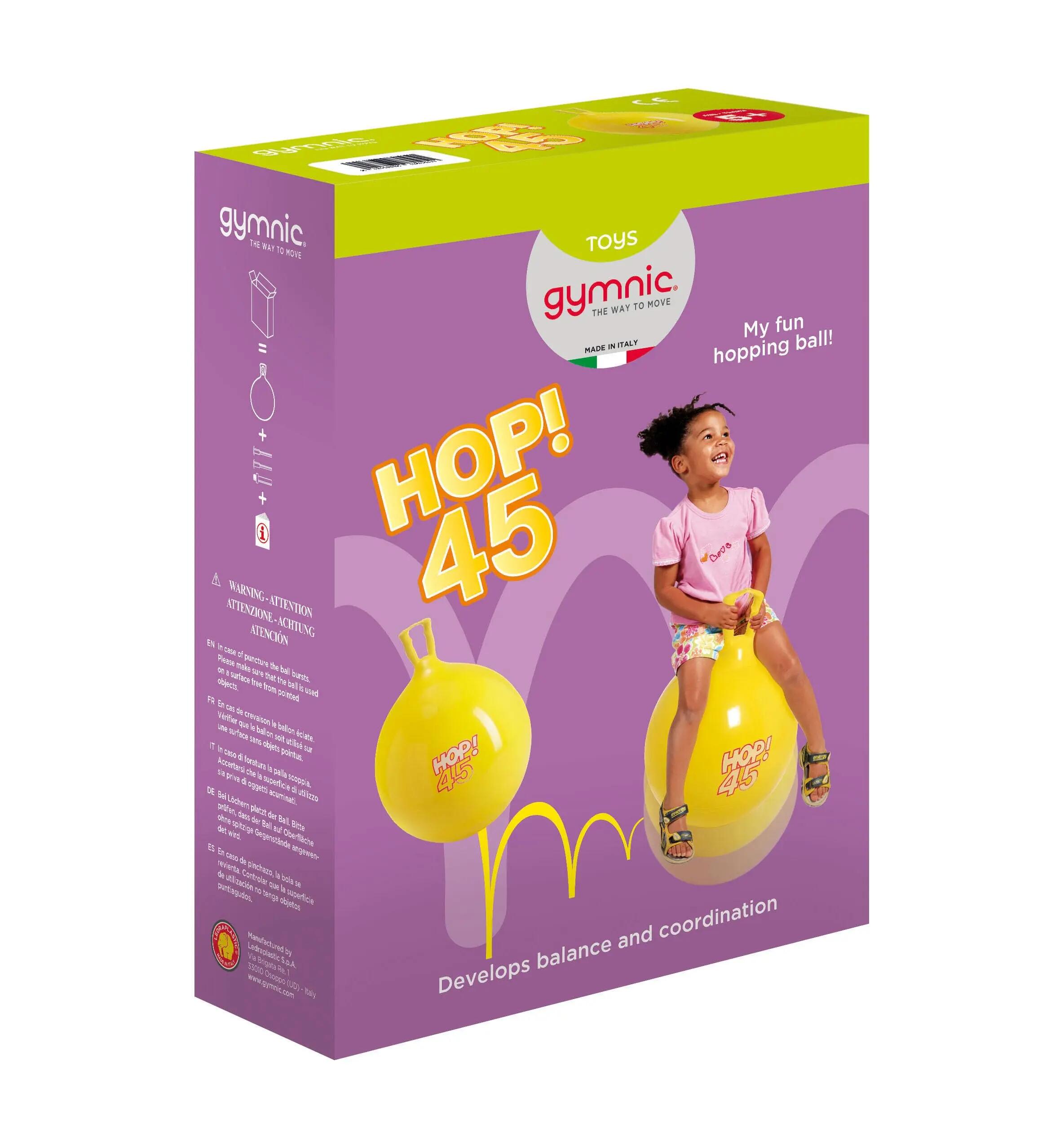 Palla rimbalzante HOP Blu 66 cm Schulsport Unisex 6/8