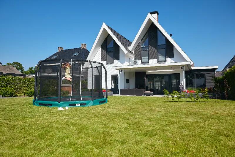 Premium Ground - Inground trampoline - ø396cm - Groen 15/16