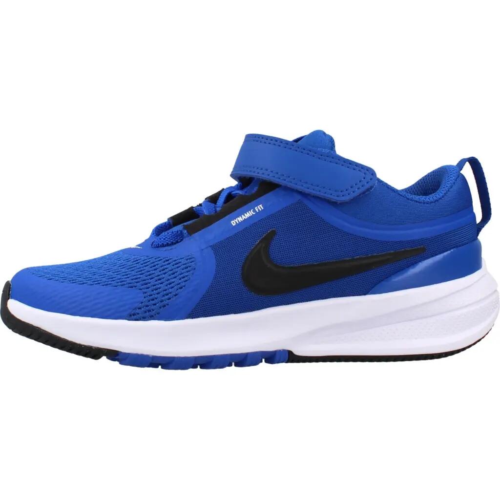 Ténis Nike Modelo Nike Star Runner 5 Ps Cor Azul 2/5