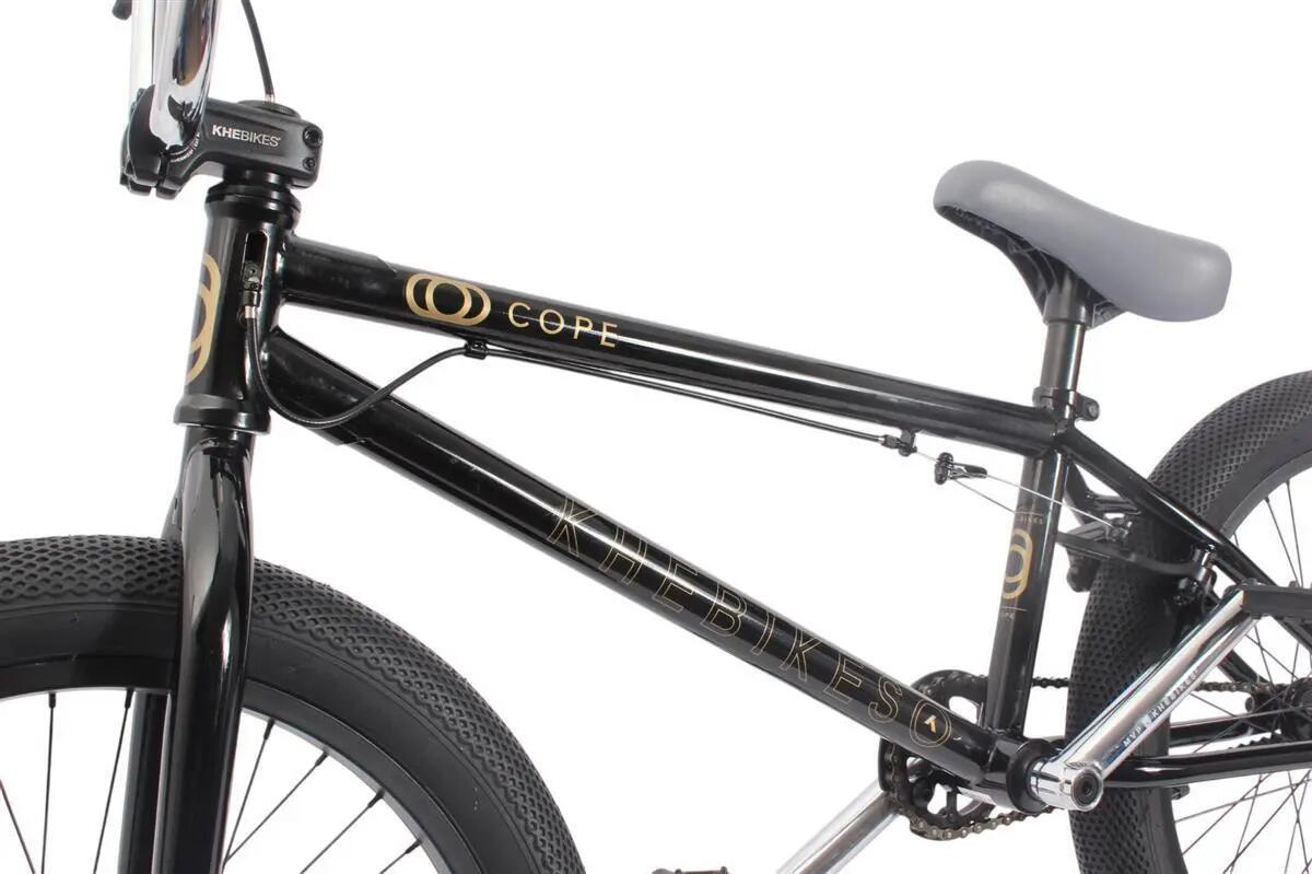 BMX fiets voor volwassenen COPE zwart 20 inch 11,1kg 5/15