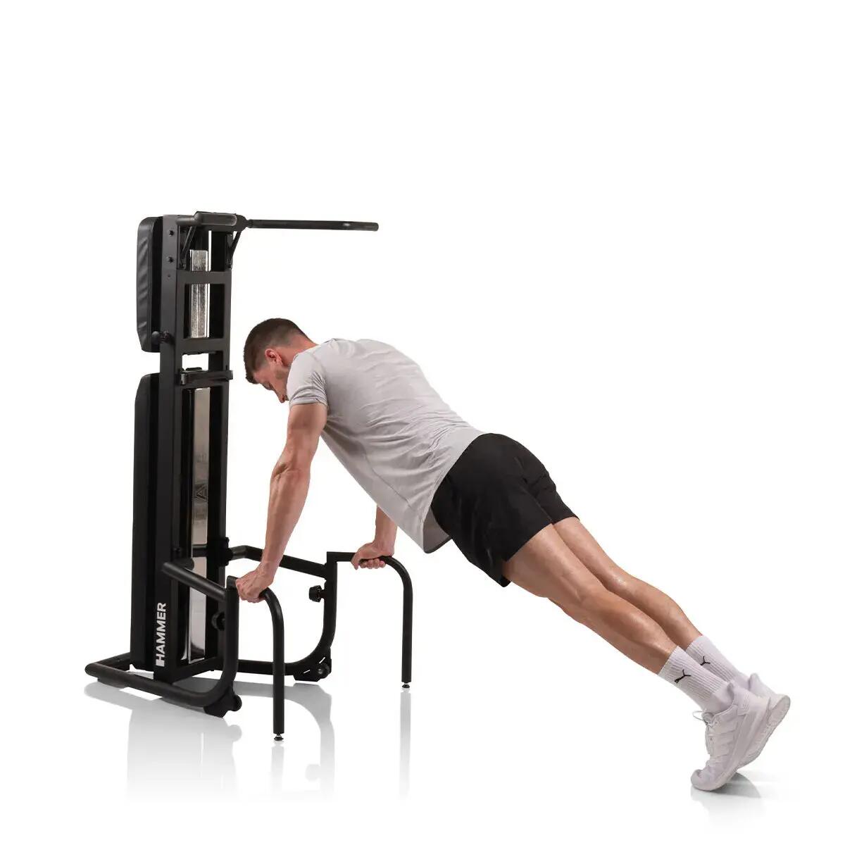 Bench Pullup & Dip 12/15
