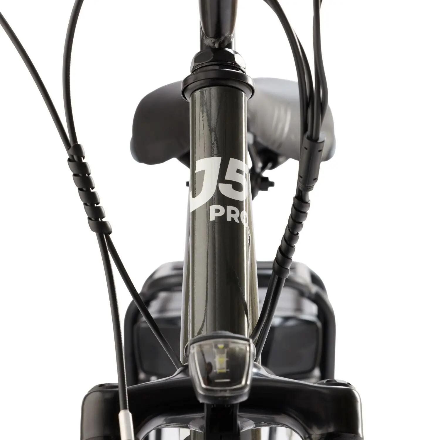 Bicicleta Eléctrica J5 Pro 26" – 65 km – Gris 12/15