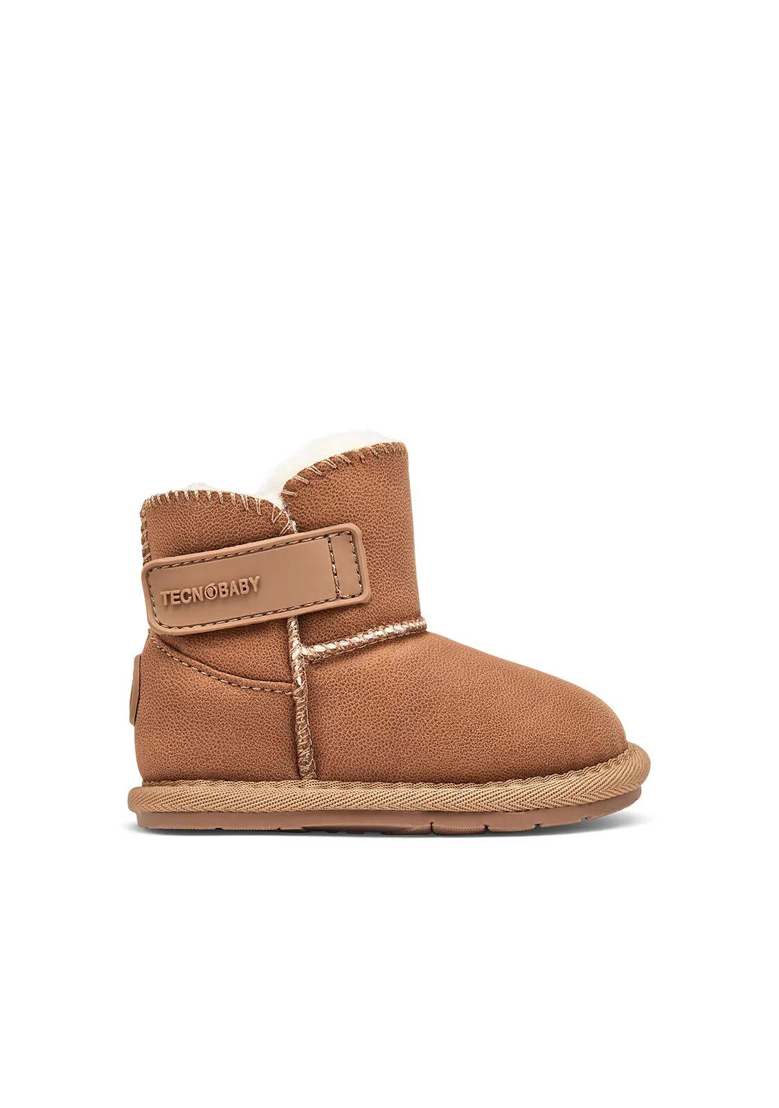 Botas de bebés estilo australianas con forro y diseño respetuoso 1/5