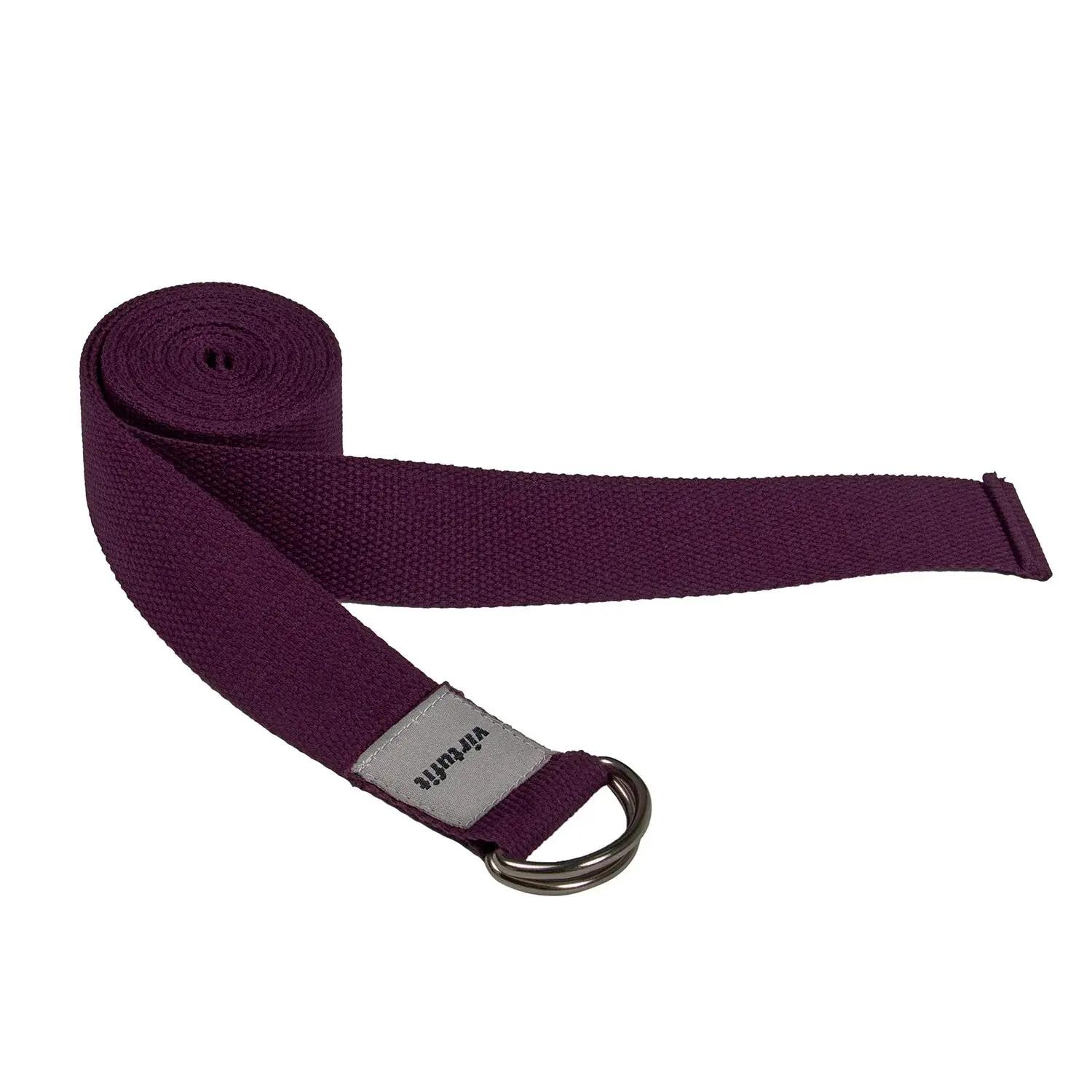 Centura Yoga VirtuFit Premium Yoga Belt - 250 cm - Gri 12/15