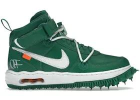 Basketball - schuhe - air force 1 mid sp - pine green/white 3/4