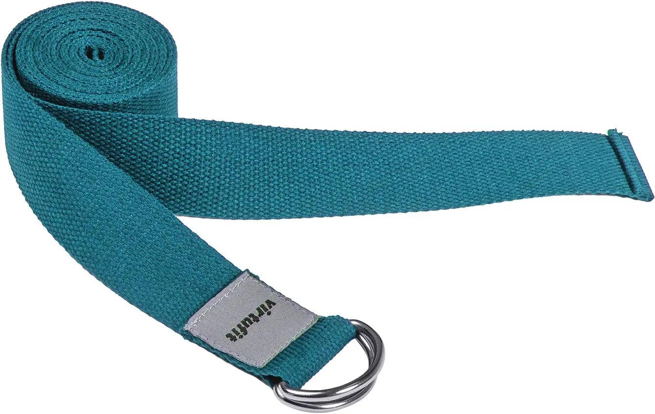 Centura Yoga VirtuFit Premium Yoga Belt - 250 cm - Gri 11/15