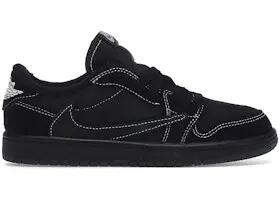 scarpe - sport walking - kids - collaborative, low‑top, Travis Scott - nero 3/3