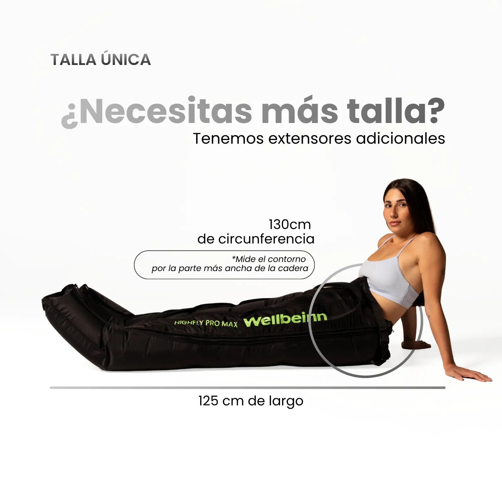 Pressotherapie-Hose 6 Kammern 200 mmHg Hüfte und Lende Highfly Pro Max 10/10