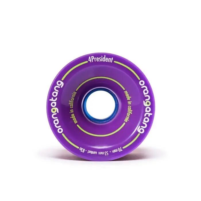 Ruedas Skateboard - Sk8 - 4President - 70 mm 83a - Orangatang 3/4