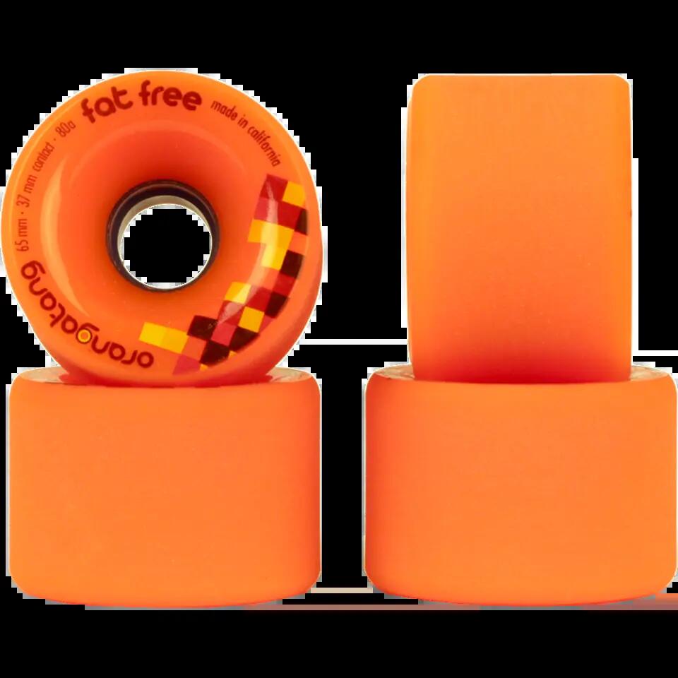 Ruote Skateboard - Sk8 - Fat Free - 65 mm 80a - Orangatang 3/5