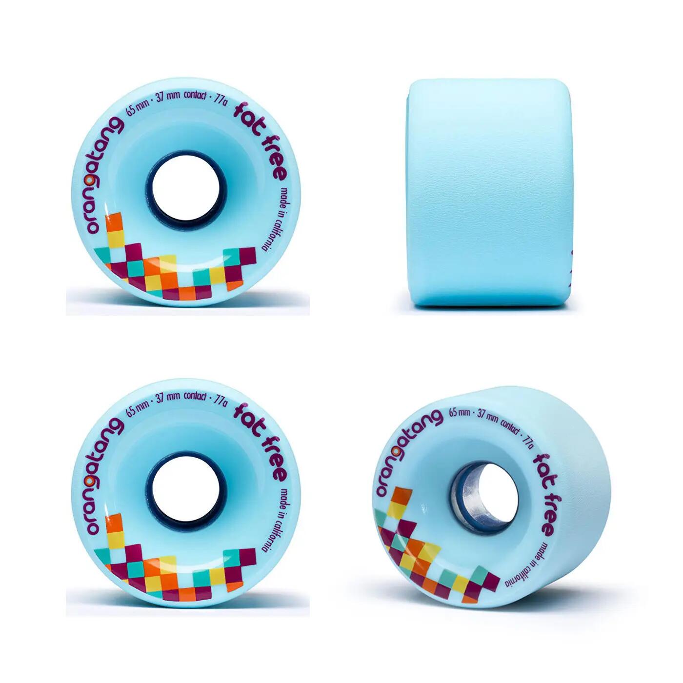 Roues Skateboard - Sk8 - Fat Free - 65 mm 77a - Orangatang 3/5