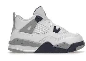 Air Jordan 4 Midnight Navy Bébé (TD) 3/4