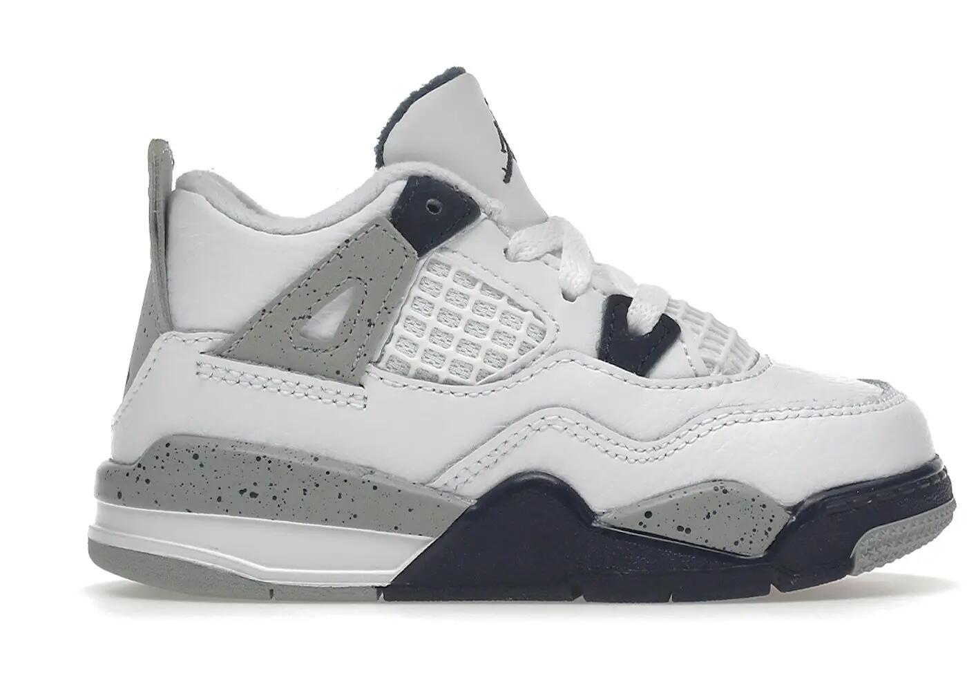 Air Jordan 4 Midnight Navy Bébé (TD) 2/4