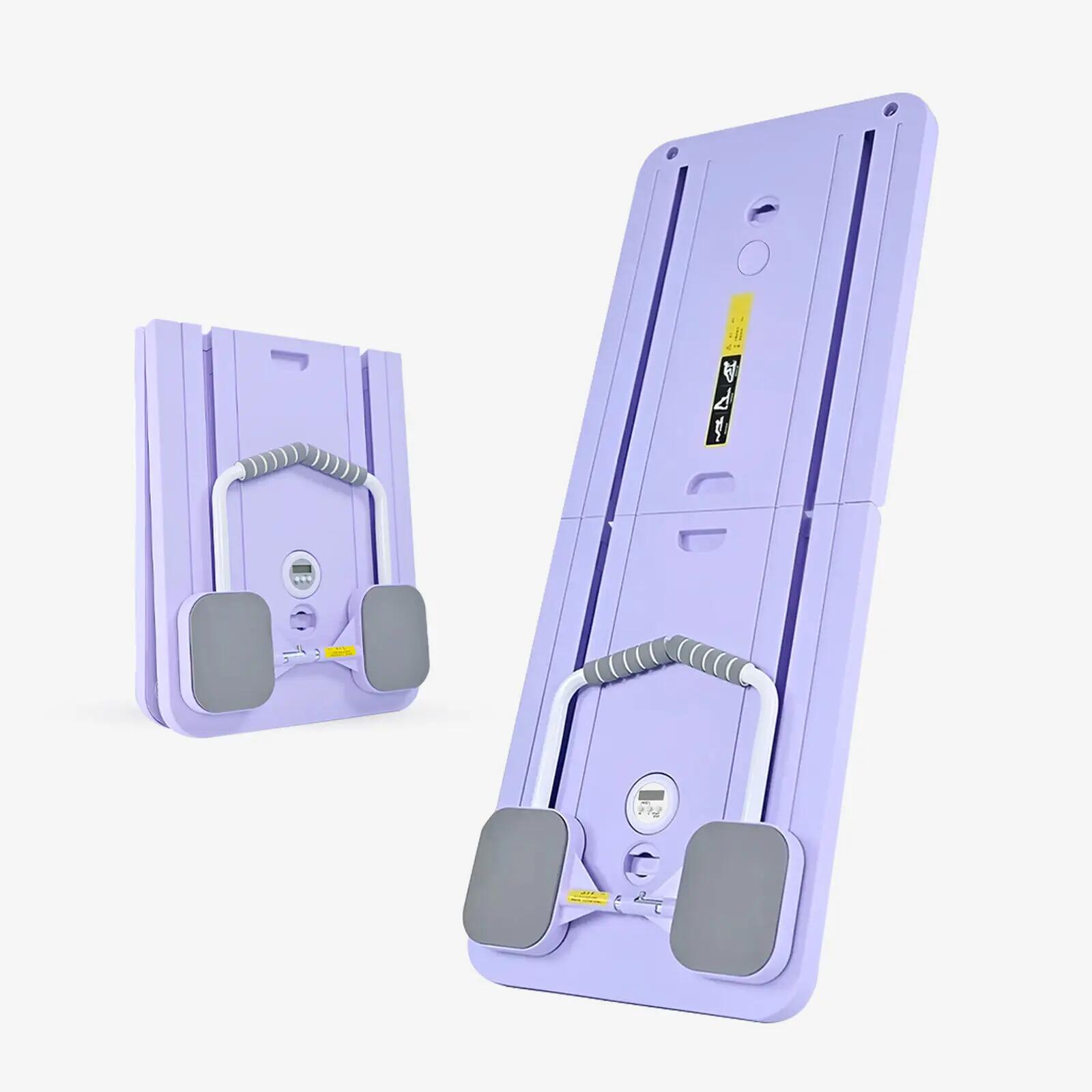 fitnessLAB Purple Pilates Board Reformer - Foldable set for full-body workouts