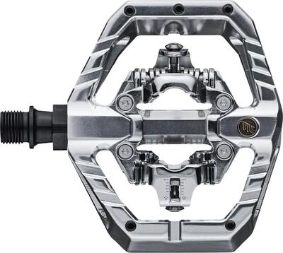 Paar title connect clipless chrome klikpedalen