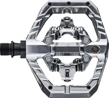 Paar Title Connect Clipless Chrome Klickpedale