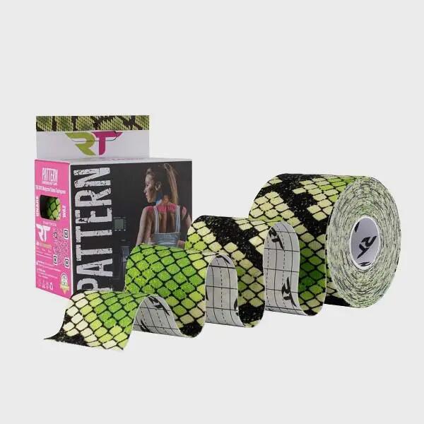Profesjonalna taśma do kinesiology tapingu marki REA TAPE PATTERN 9/10
