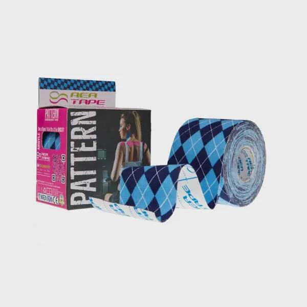 Profesjonalna taśma do kinesiology tapingu marki REA TAPE PATTERN 8/10