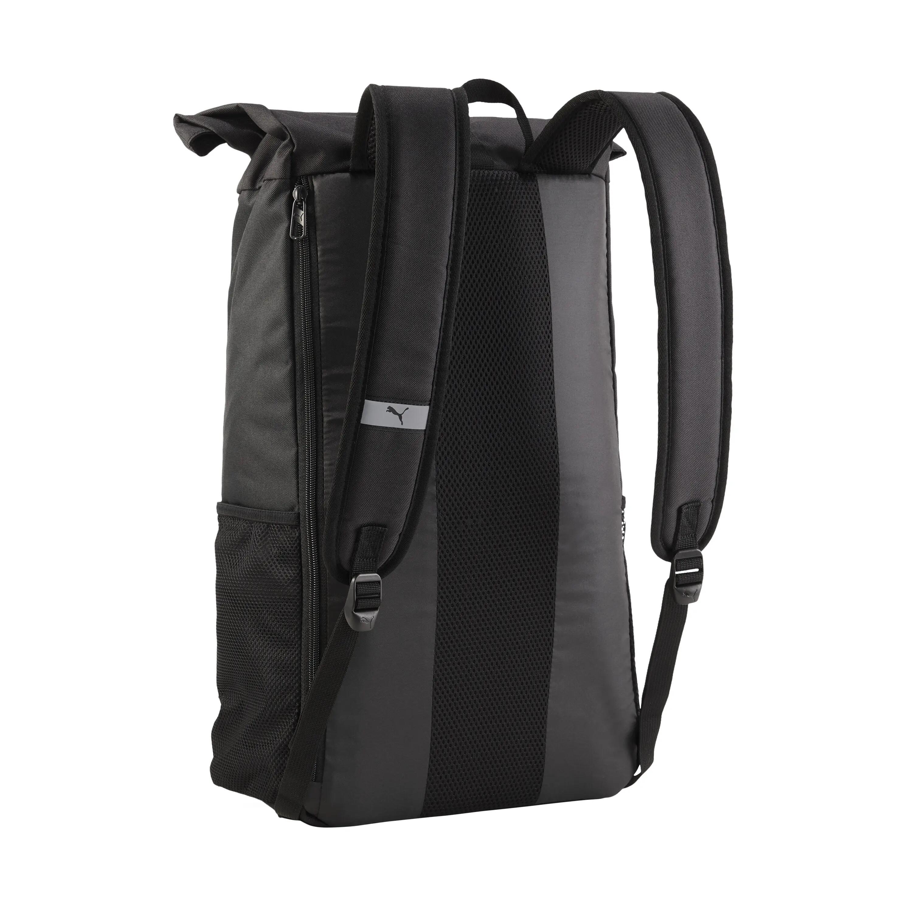 Mochila Puma S Rolltop Backpack 28.5L, Negro, Unisexo 2/4