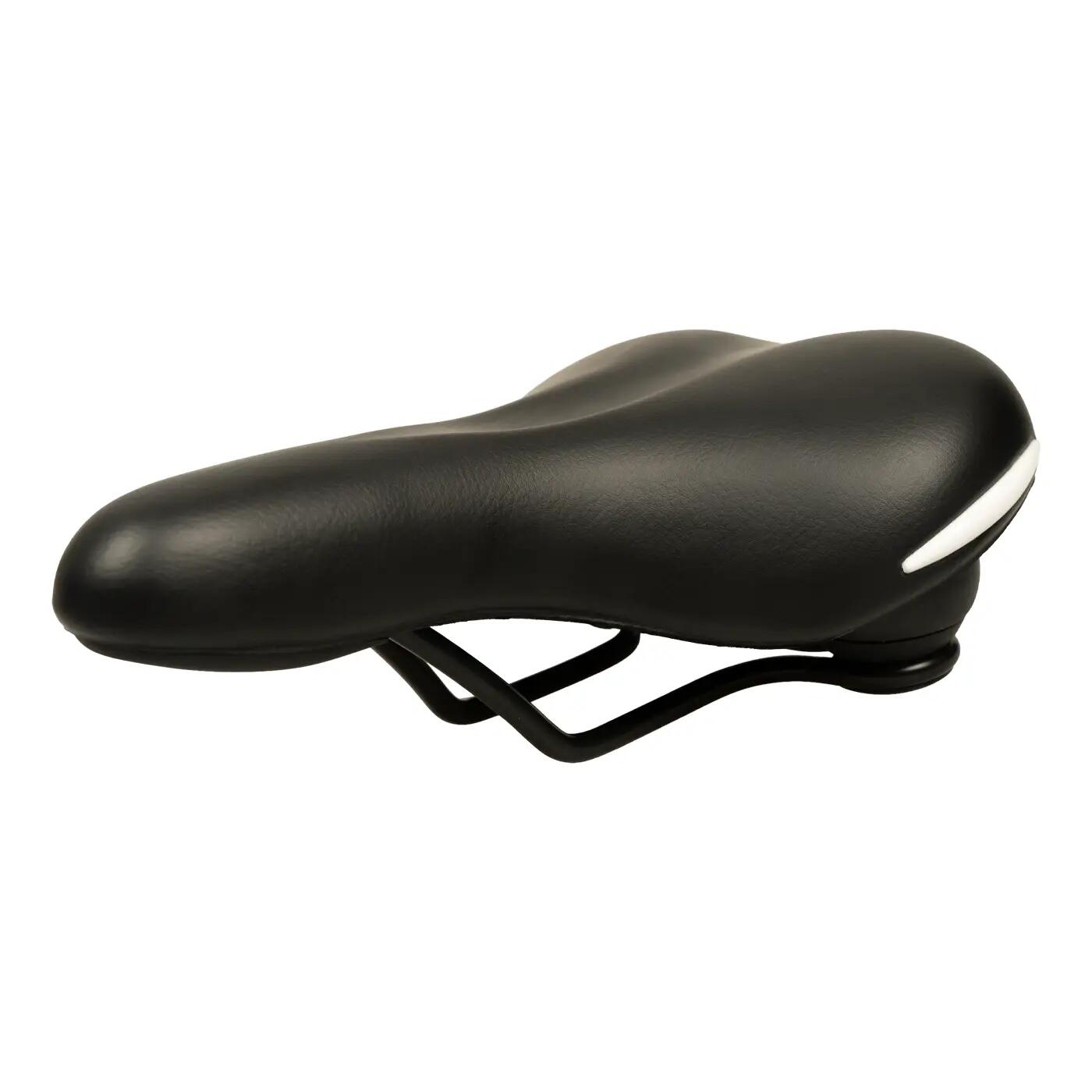 Komfortsattel Ride - Schwarz mit Weißen Bumper 2/5