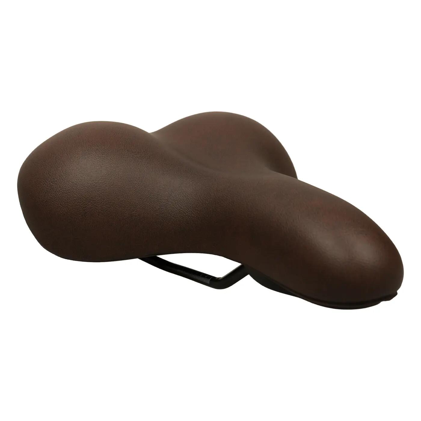 Selle Comfort Fiets Zadel City Bruin, Zonder Strop 2/5