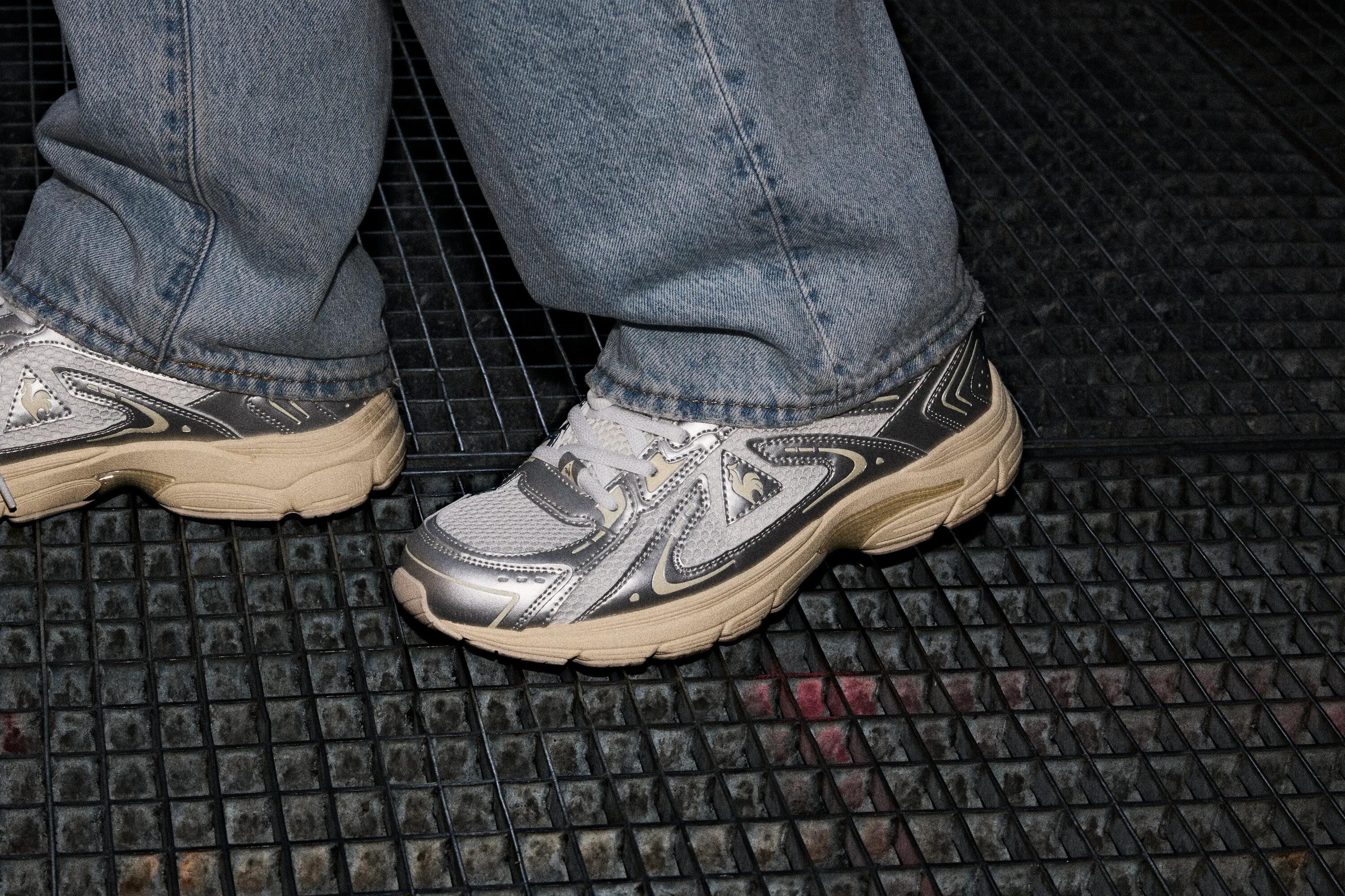 Sneakers running cuir effet métallique Roadtrack 6/6