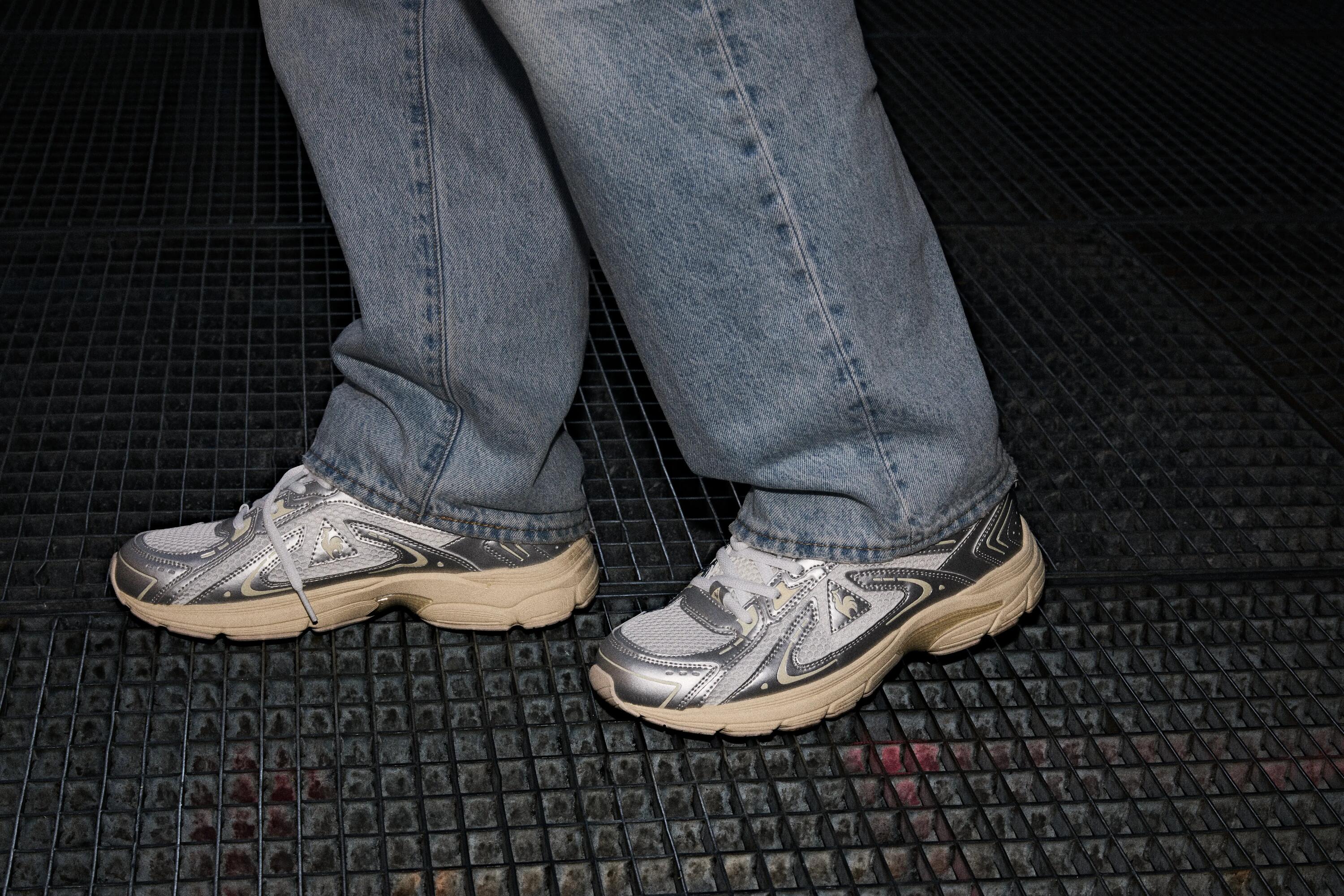 Sneakers running cuir effet métallique Roadtrack 5/6