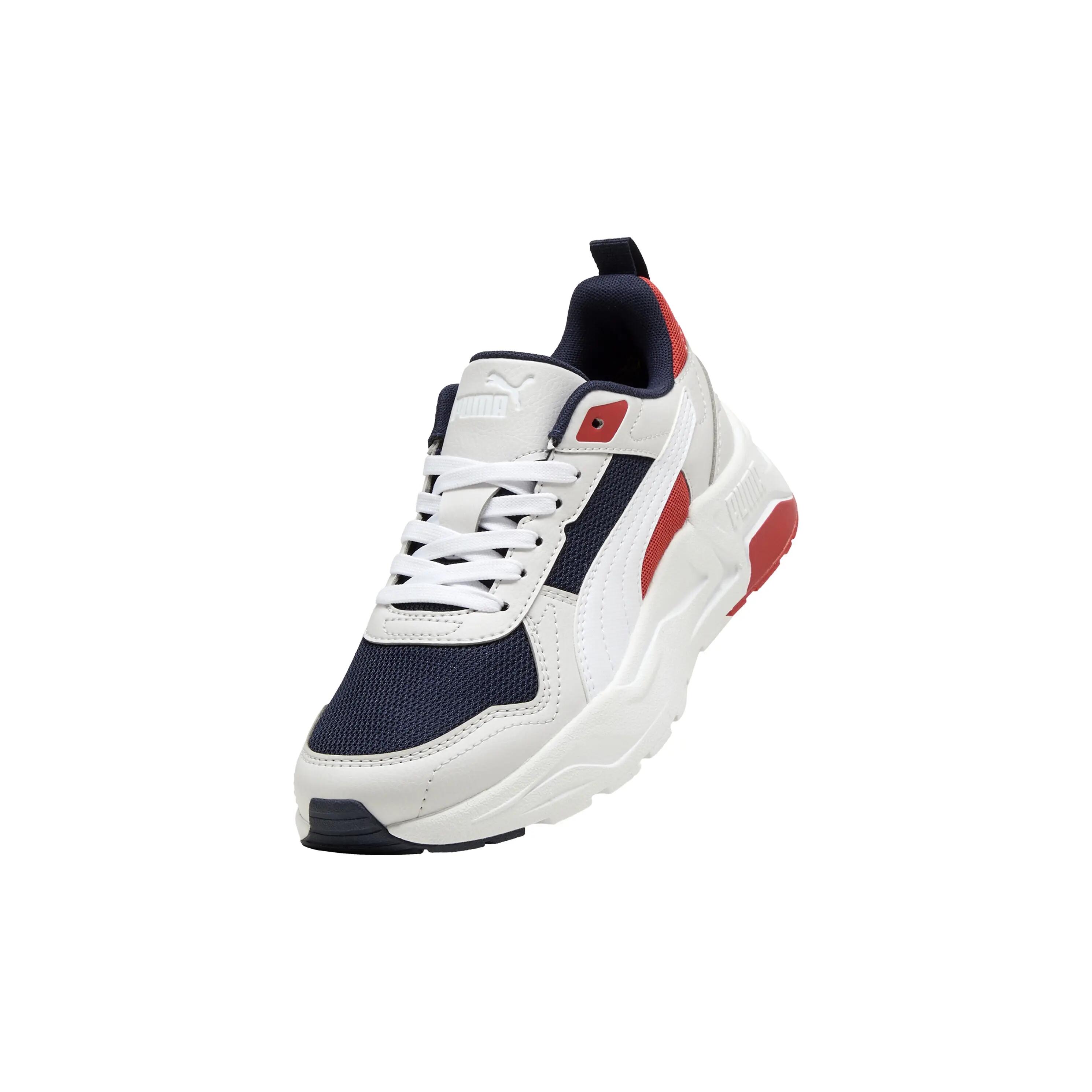 Puma Trinity 2 Junior biały - sneaker lifestyle 5/5