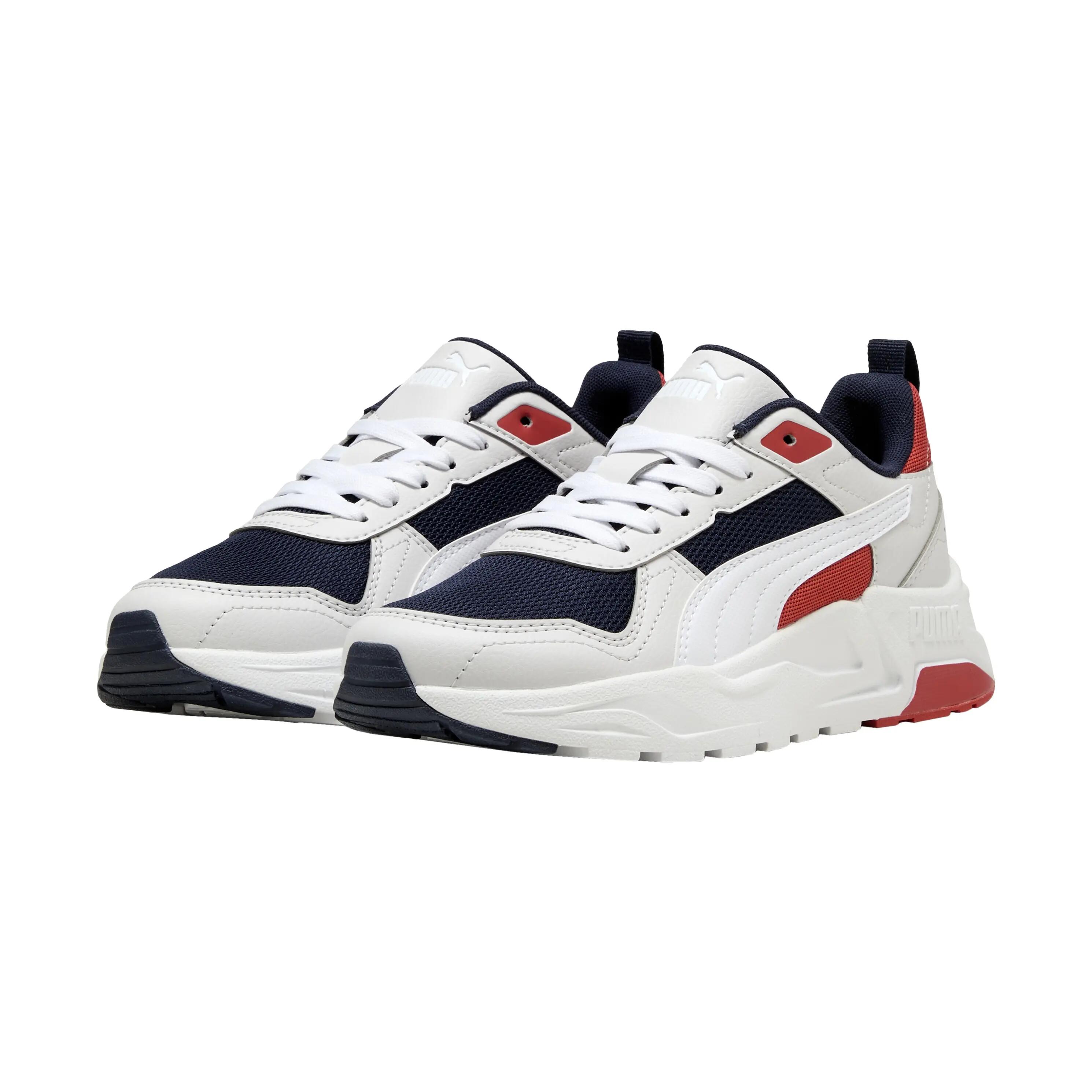 Puma Trinity 2 Junior biały - sneaker lifestyle 3/5