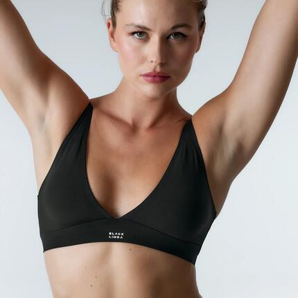 Brassière de sport Soutien-gorge Triangular Eryx Black Limba Amaranth Microfiber
