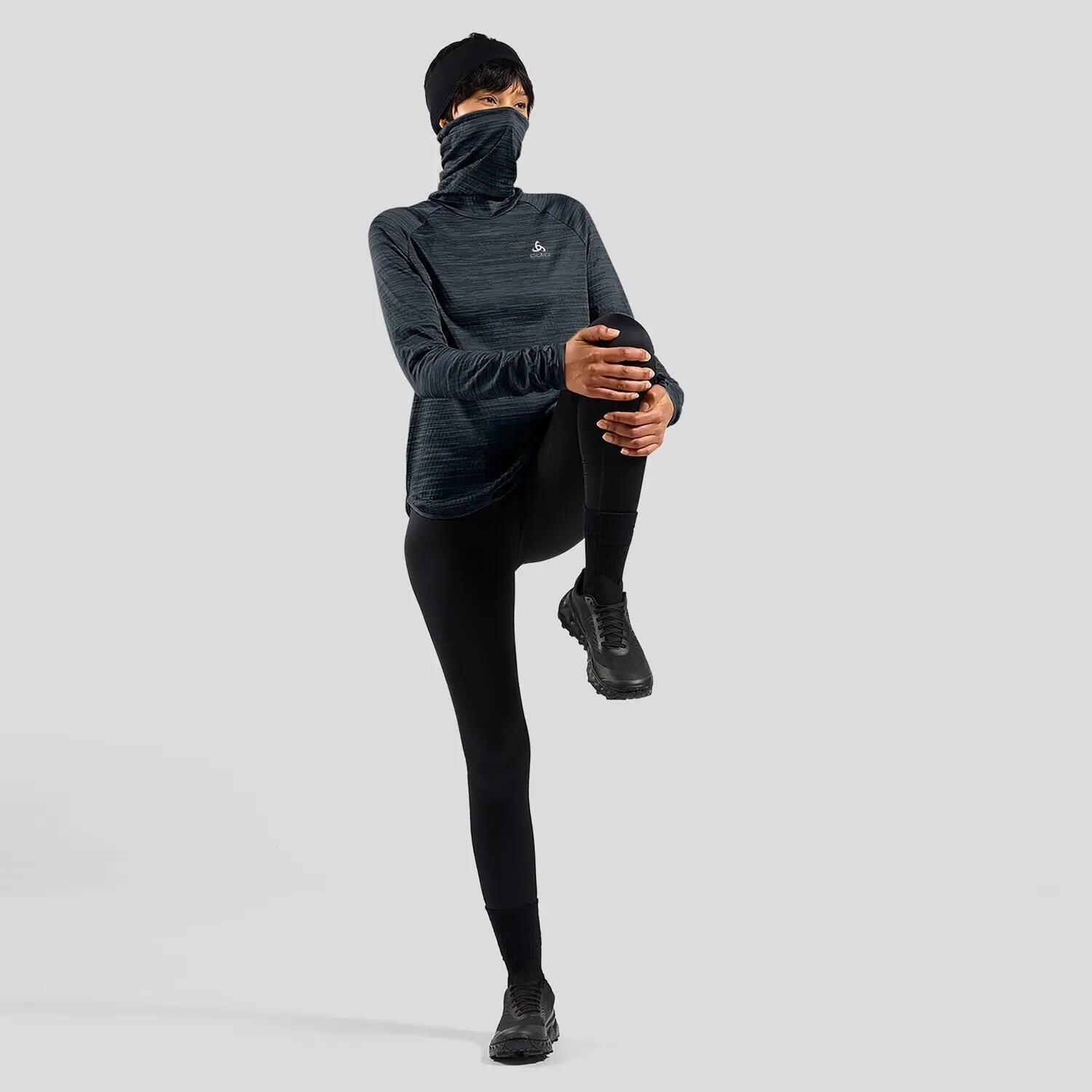 Odlo Women Mid Layer Run Easy black melange Größe XS 5/5