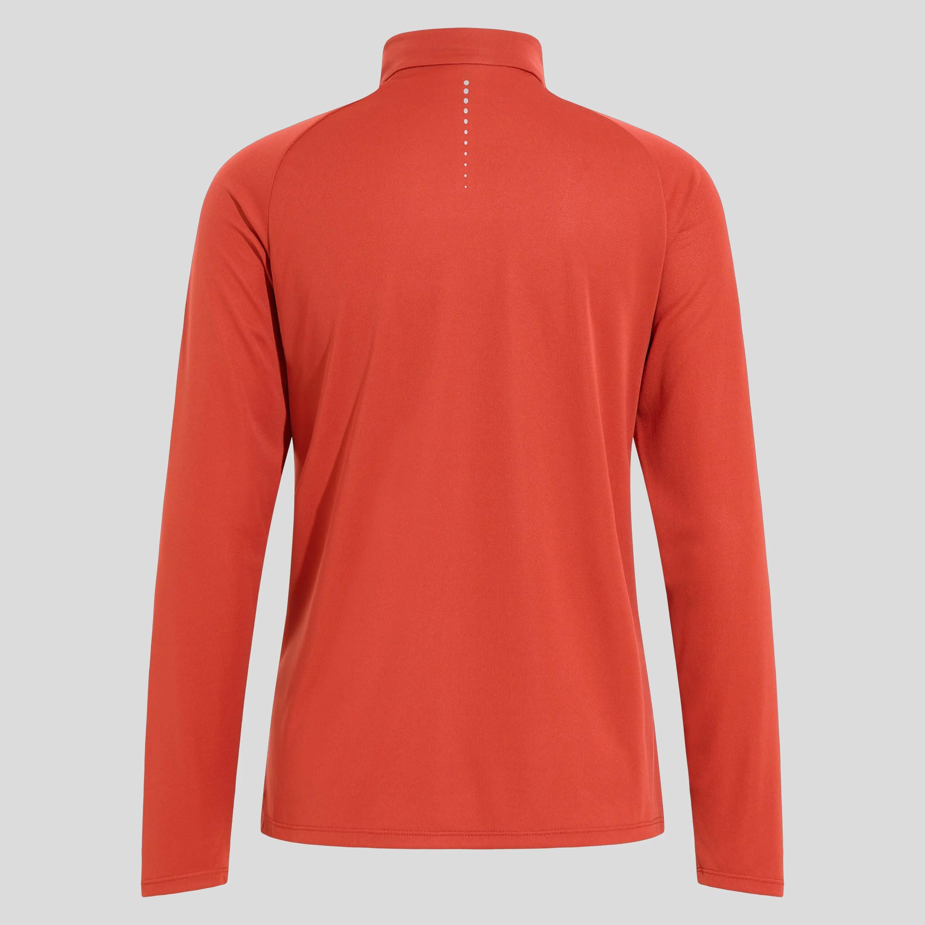 Mid layer running Essentials Ceramiwarm con mezza zip ODLO 2/2