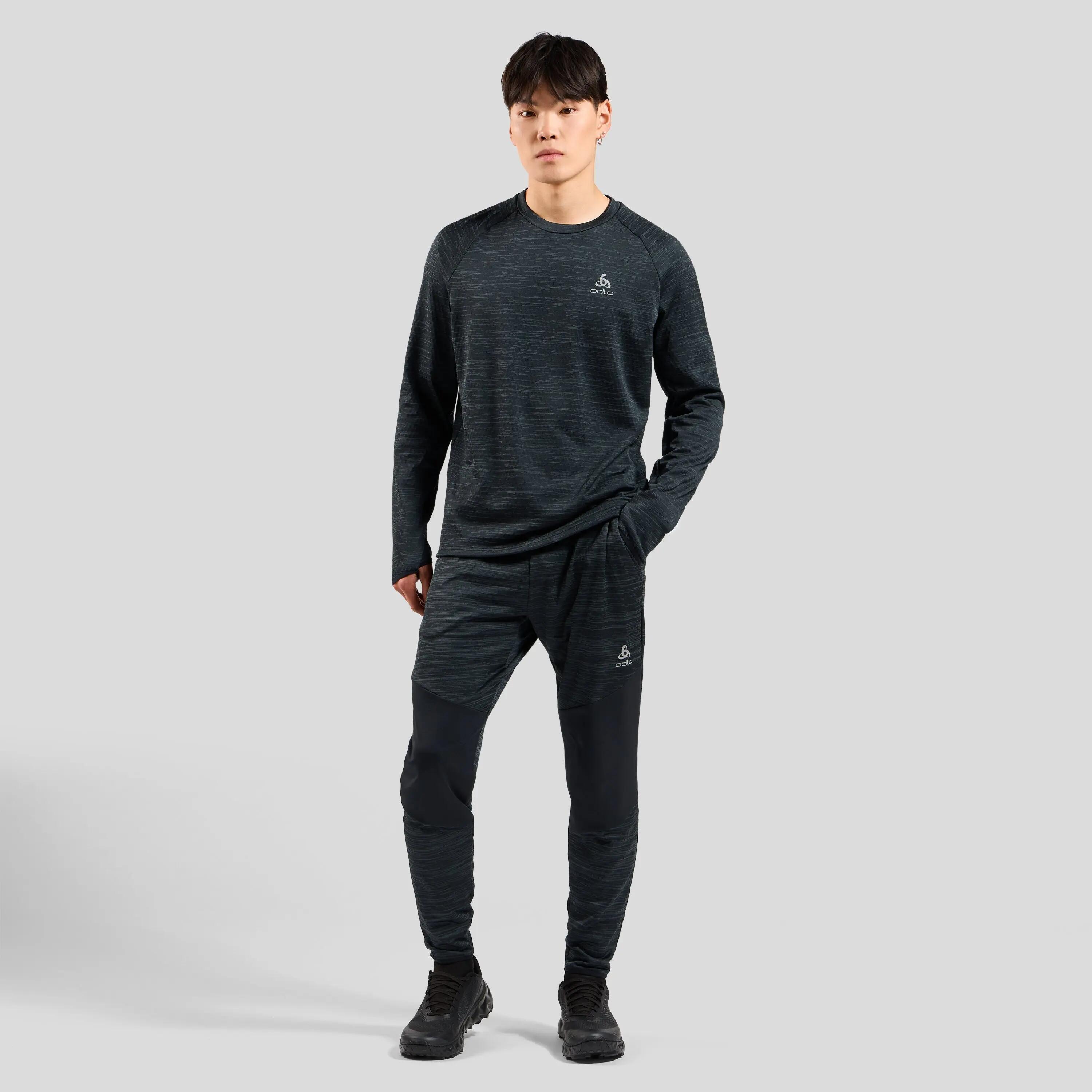 Maglia Termica Odlo Run Easy Warm Nero 5/7
