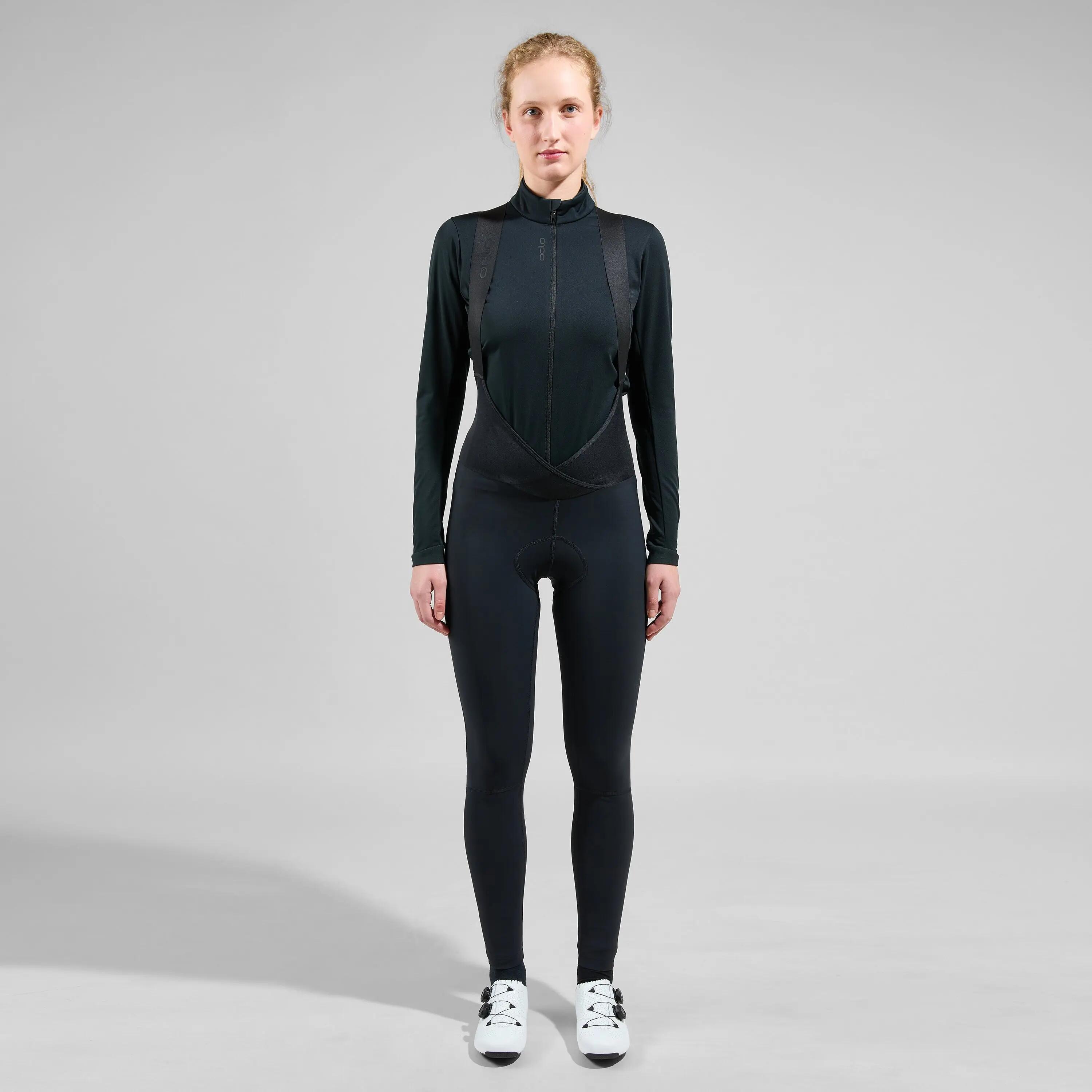 Cuissard à Bretelles Femme Odlo Zeroweight Warm Noir 6/8