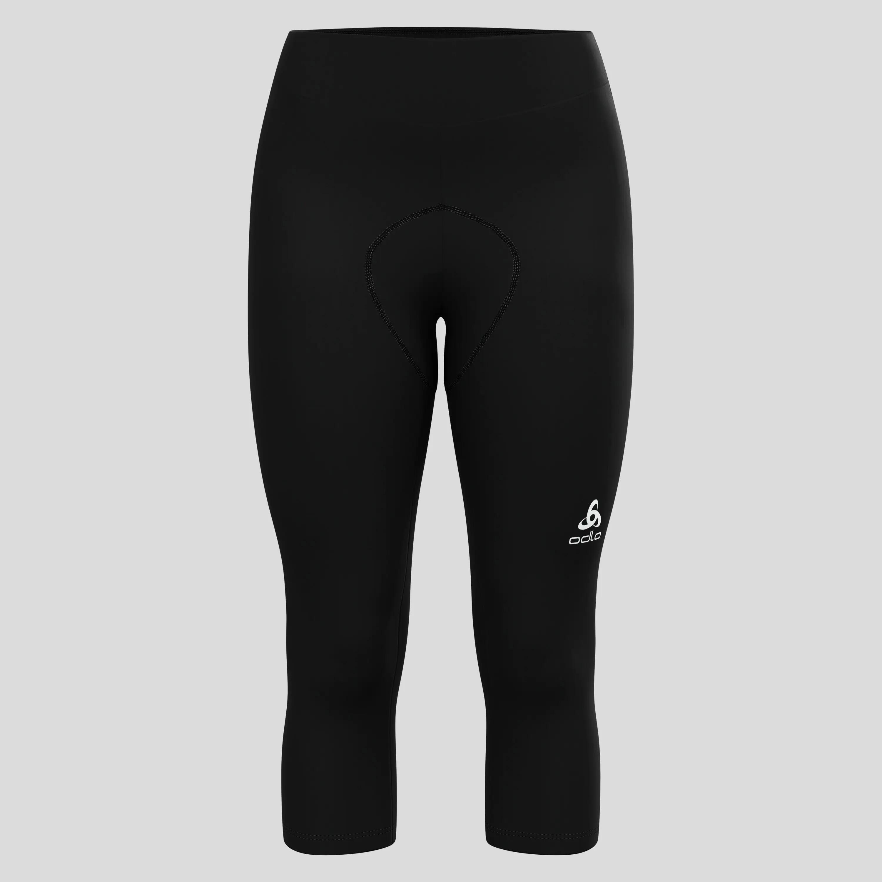 Odlo Essentials Damen 3/4 Radhoseohne Träger Schwarz 6/7