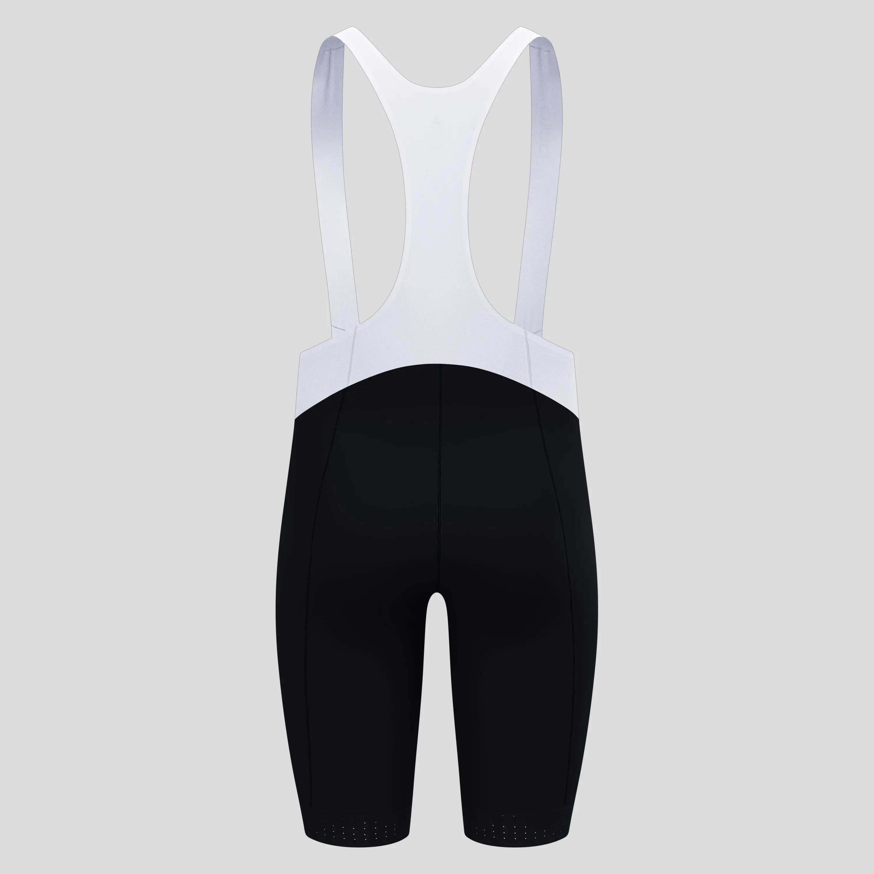 Culotte con tirantes Odlo Zeroweight Negro / Blanco 2/5