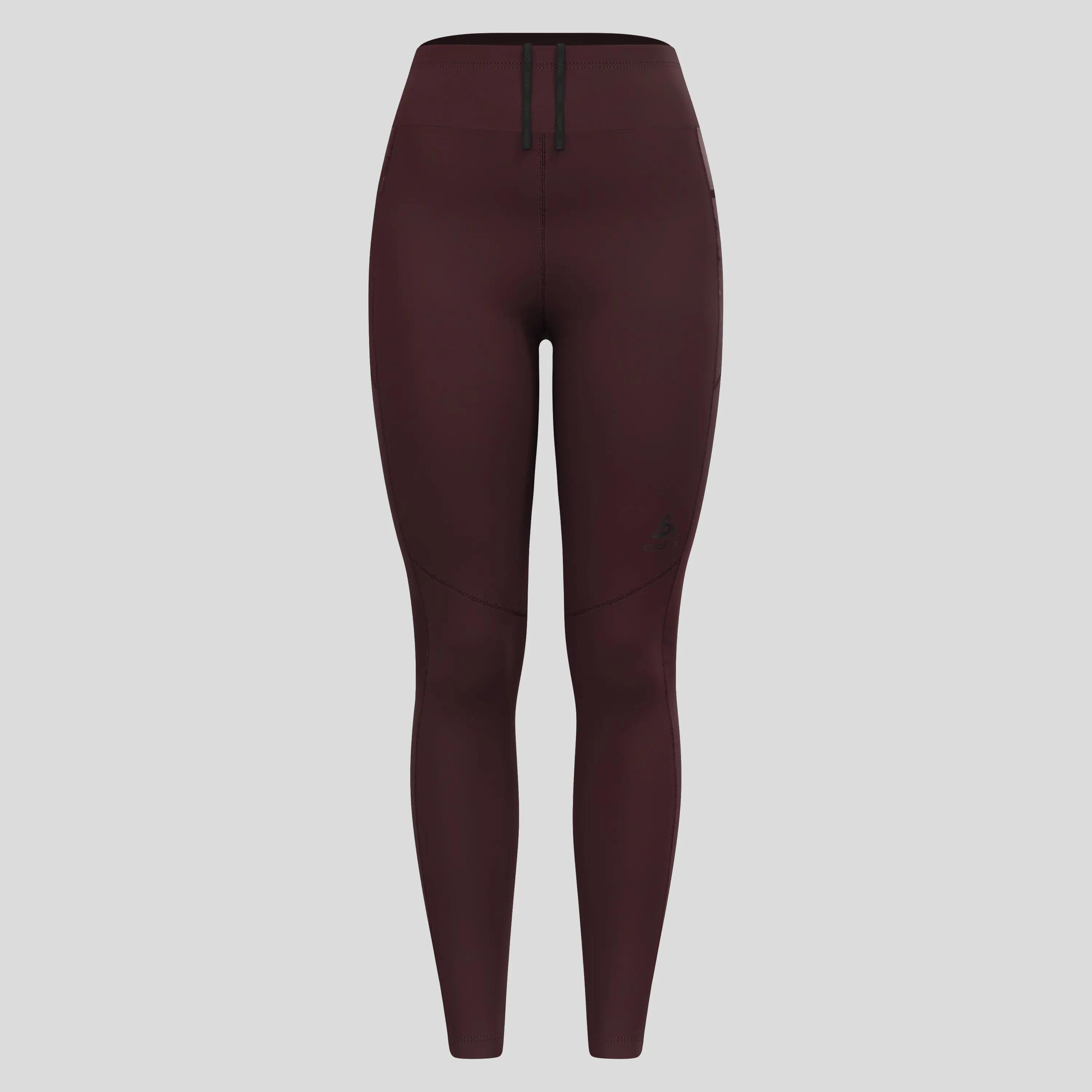 Odlo Zeroweight Warm 2.0 Donna Long Running Legging Purple 8/9