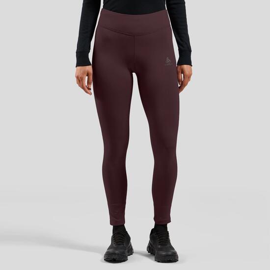 Lange Tights Women Odlo Essential Warm Schwarze