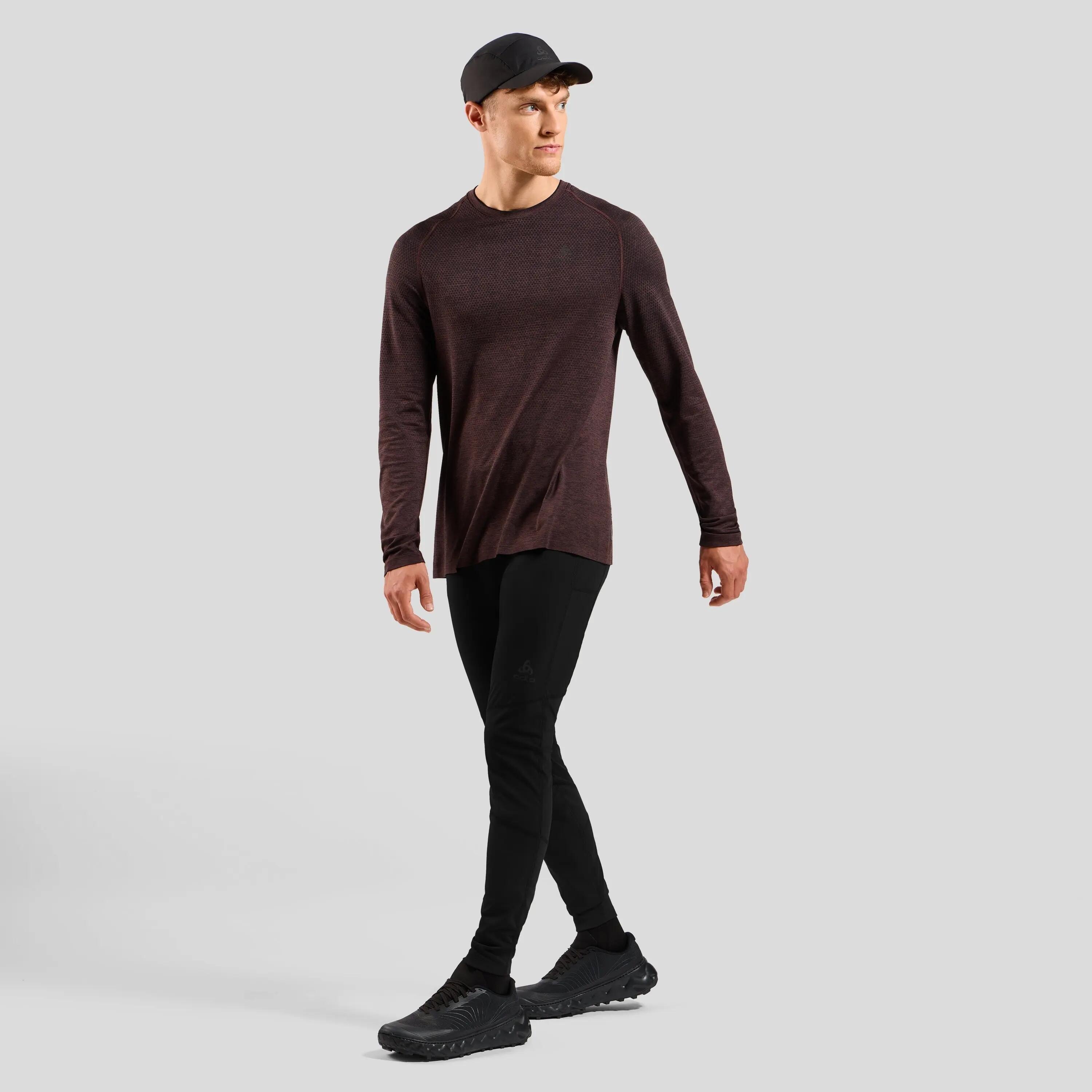 Collant Odlo Zeroweight Warm 2.0 Noir Homme 7/11