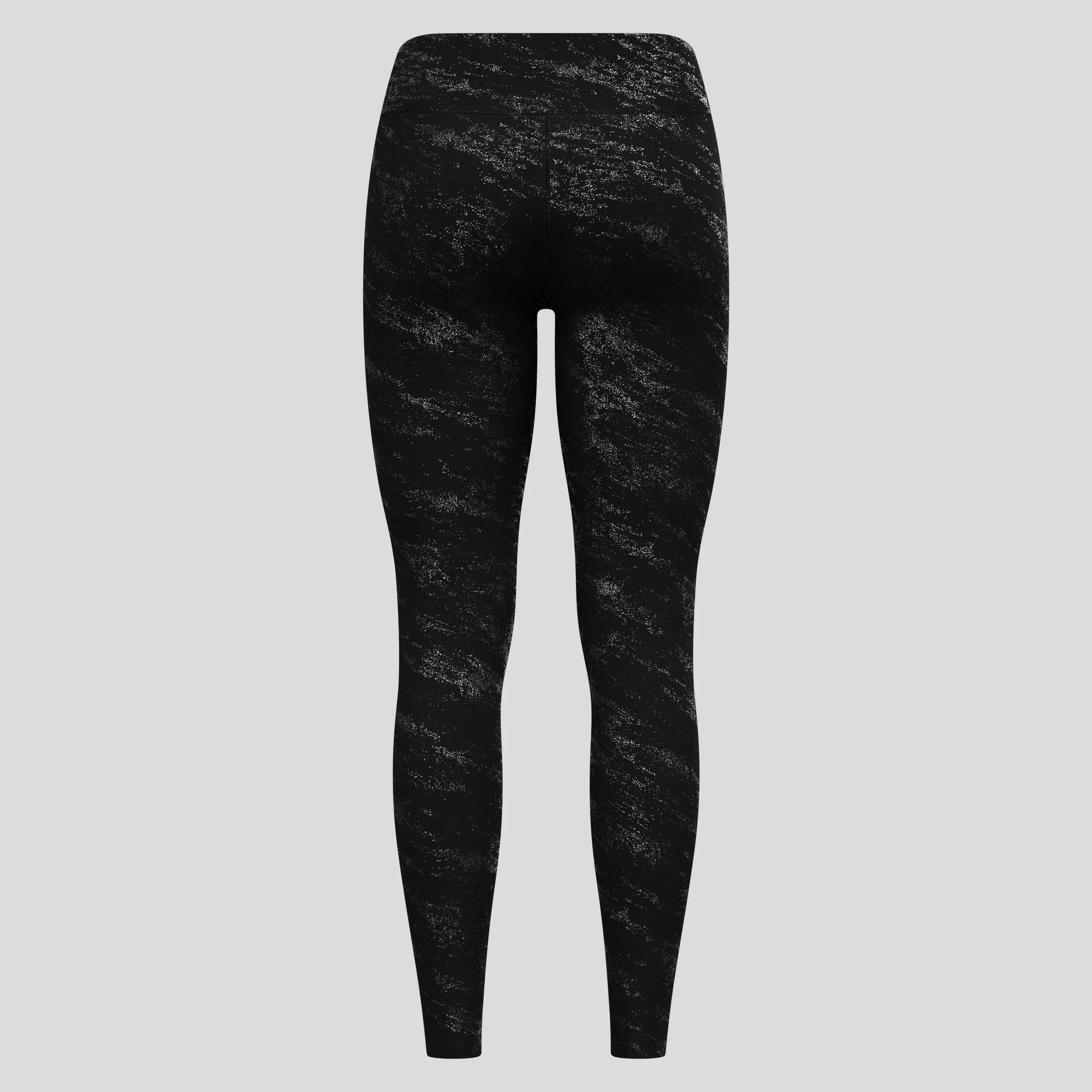 Legginsy do biegania damskie Odlo ZEROWEIGHT PRINT REFLECTIVE 6/6