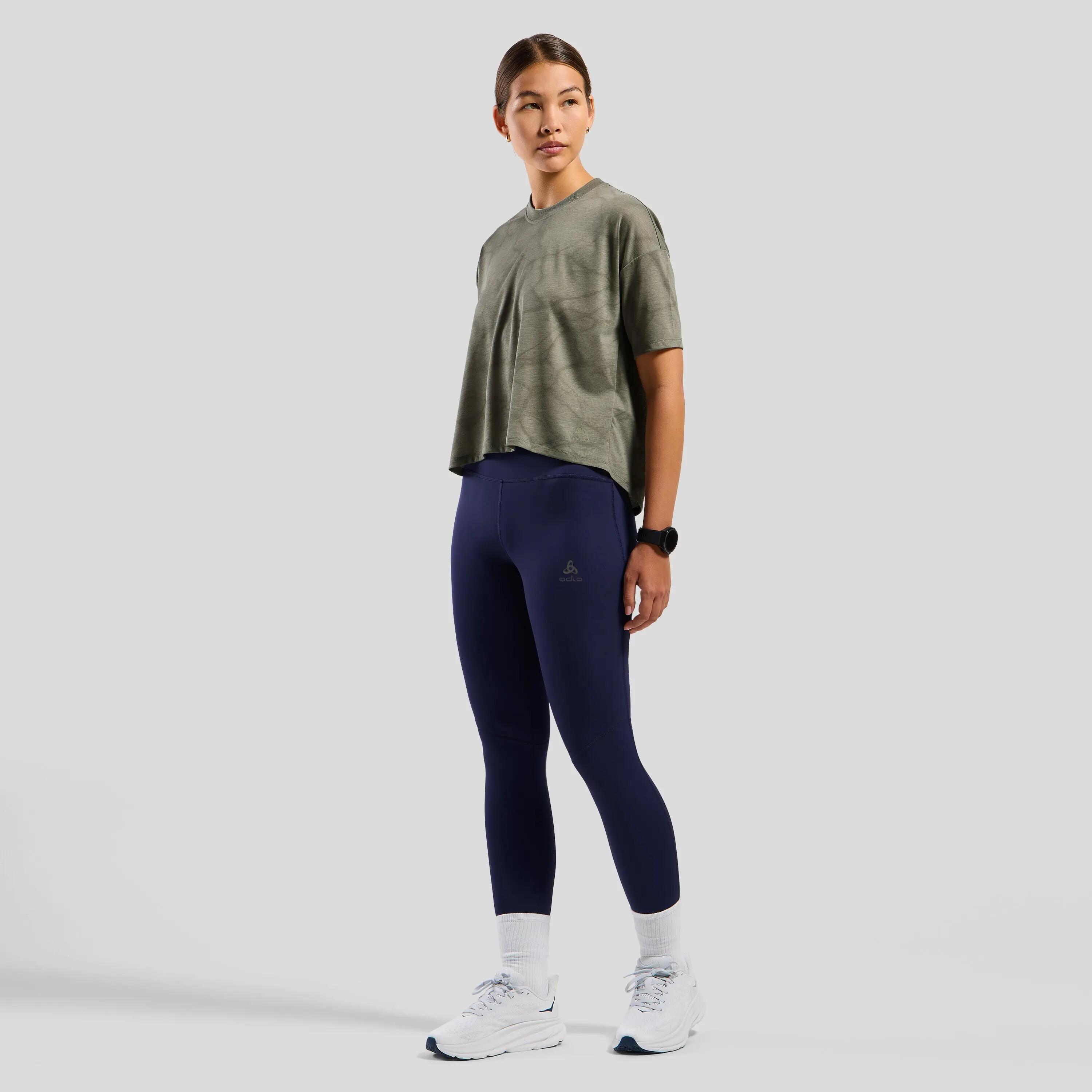 Legginsy damskie Odlo ZEROWEIGHT Tights 6/8