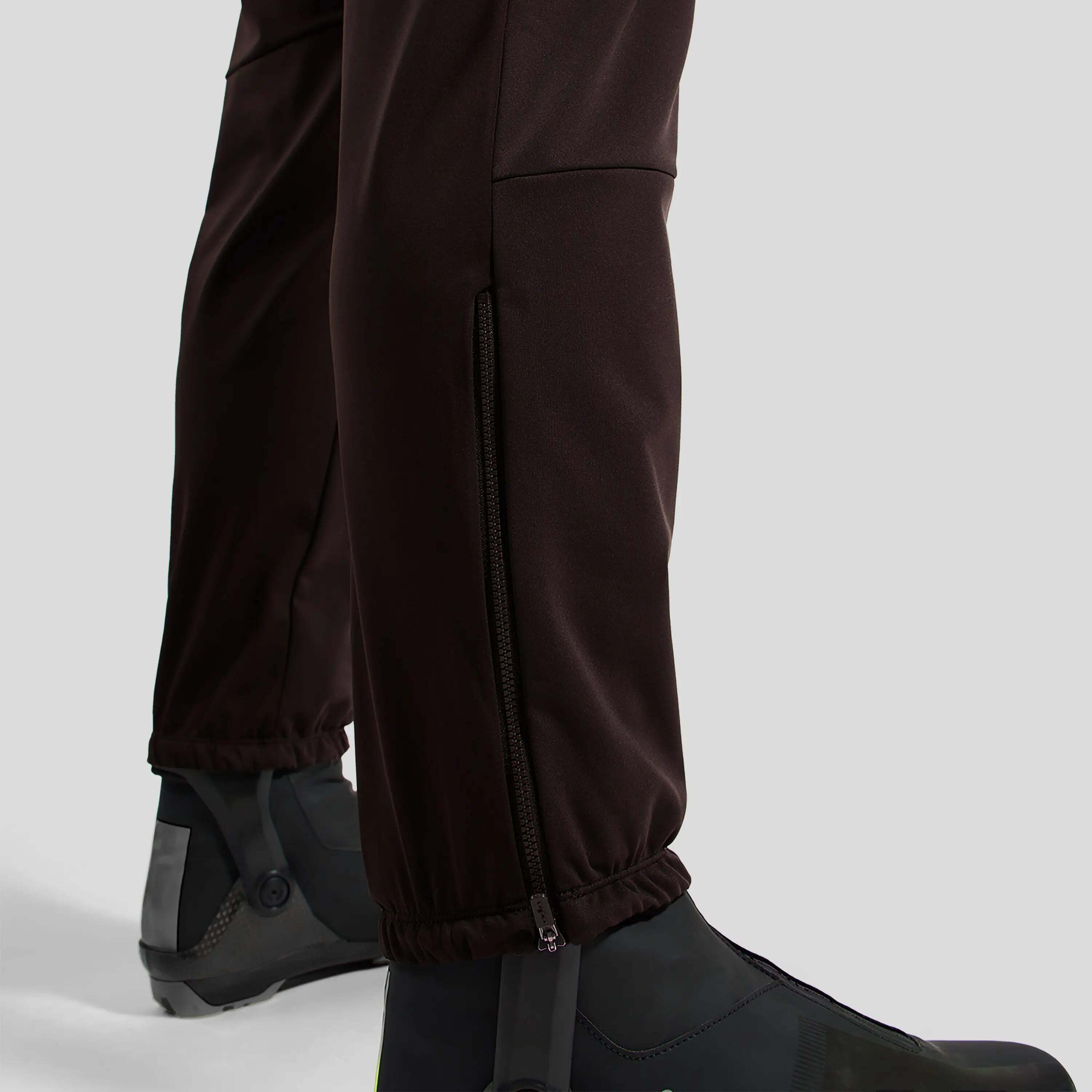 Pantaloni da sci di fondo antivento Zeroweight X-Warm ODLO 10/10